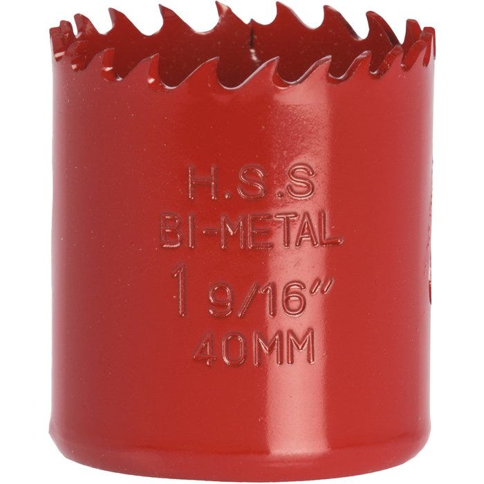 Trépan HSS bimétal SCID - Diamètre 40 mm 0