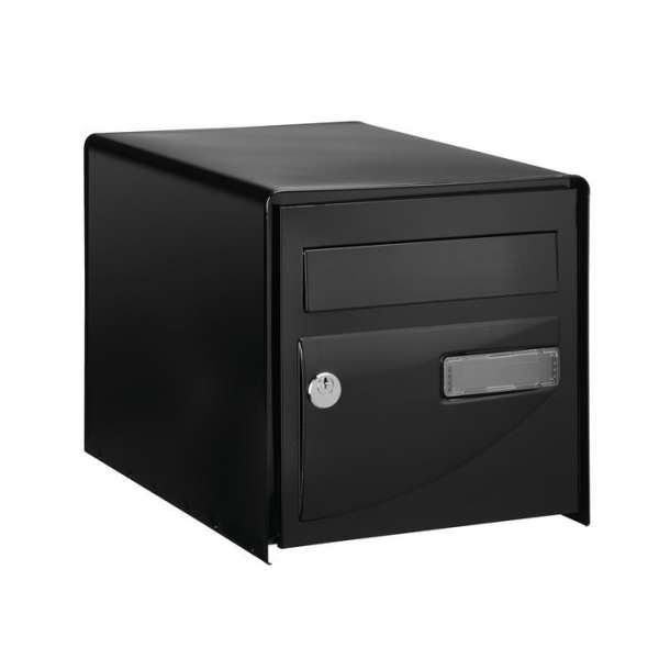Boîte Aux Lettres Noir Simple Face Probat - Decayeux