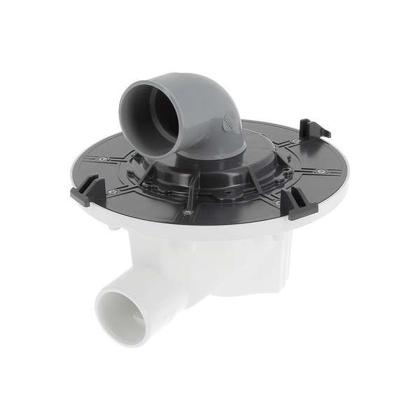 Kit siphon de sol PMR horizontal - Avec chape - Nicoll
