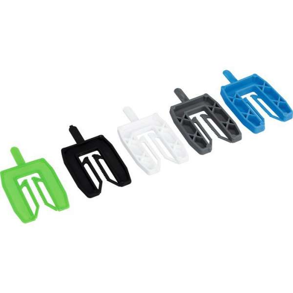 Lot De 100 Cales Plastiques Pour La Pose De Menuiseries 1 À 5 Mm - Tramico