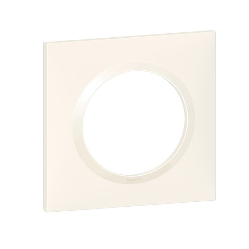 Plaque carrée DOOXIE finition blanc 1 poste - LEGRAND - 600801 0