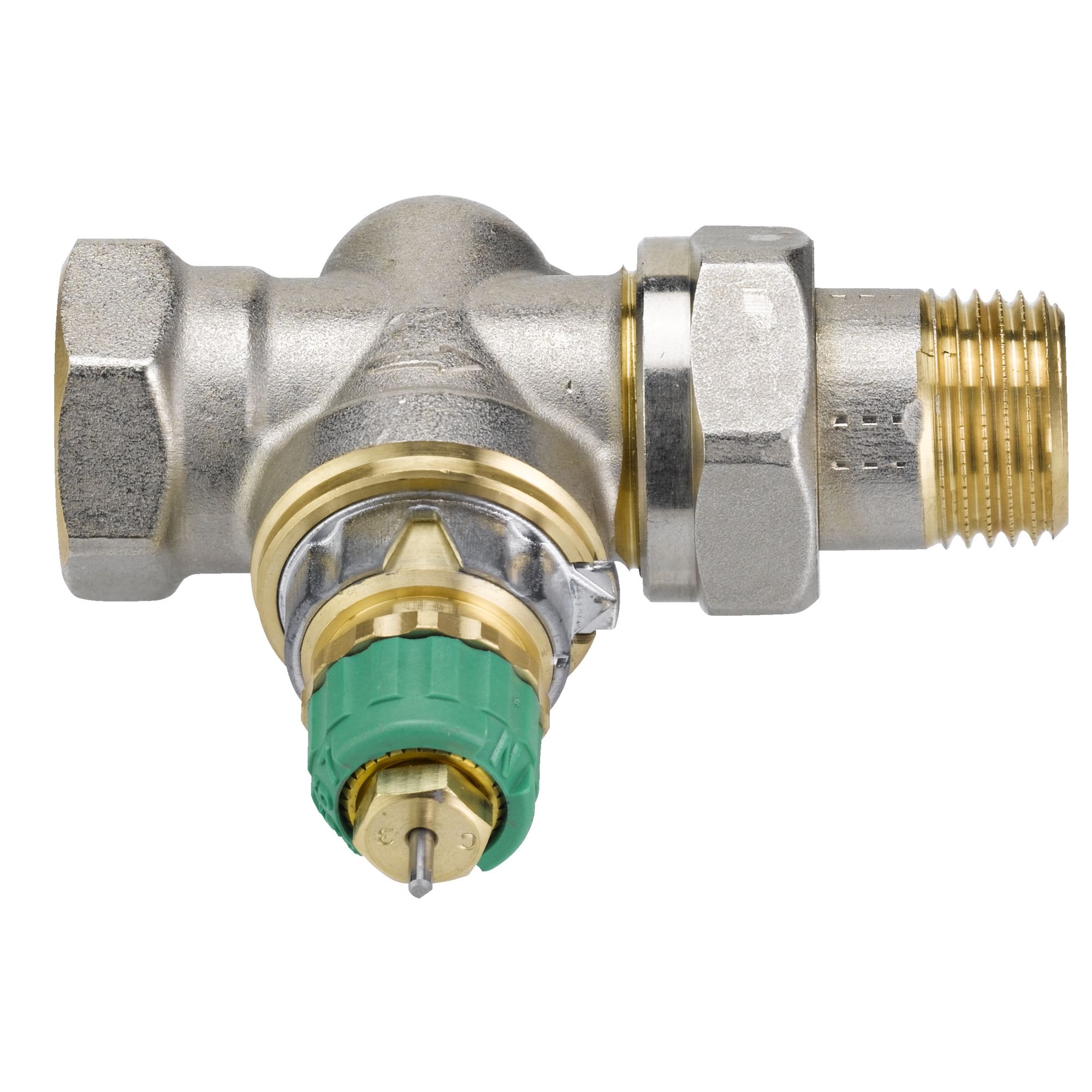 Corps droit NF autoéquilibrant thermostatique RA-DV 15-1/2