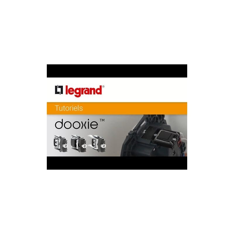 Poussoir simple DOOXIE 6A finition blanc - LEGRAND - 600004 4