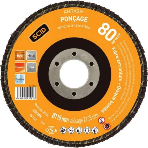 Disque À Lamelles Zirconium - G80 - Scid