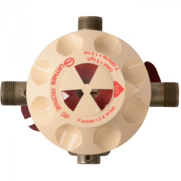 Détendeur gaz propane - Inverseur automatique Dip - Gurtner