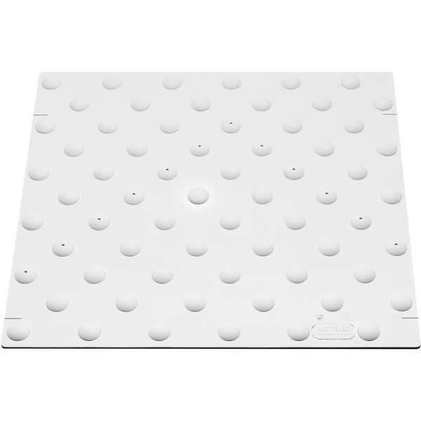 Dalle d'éveil à la vigilance grise 400 x 445 A coller - Wattelez
