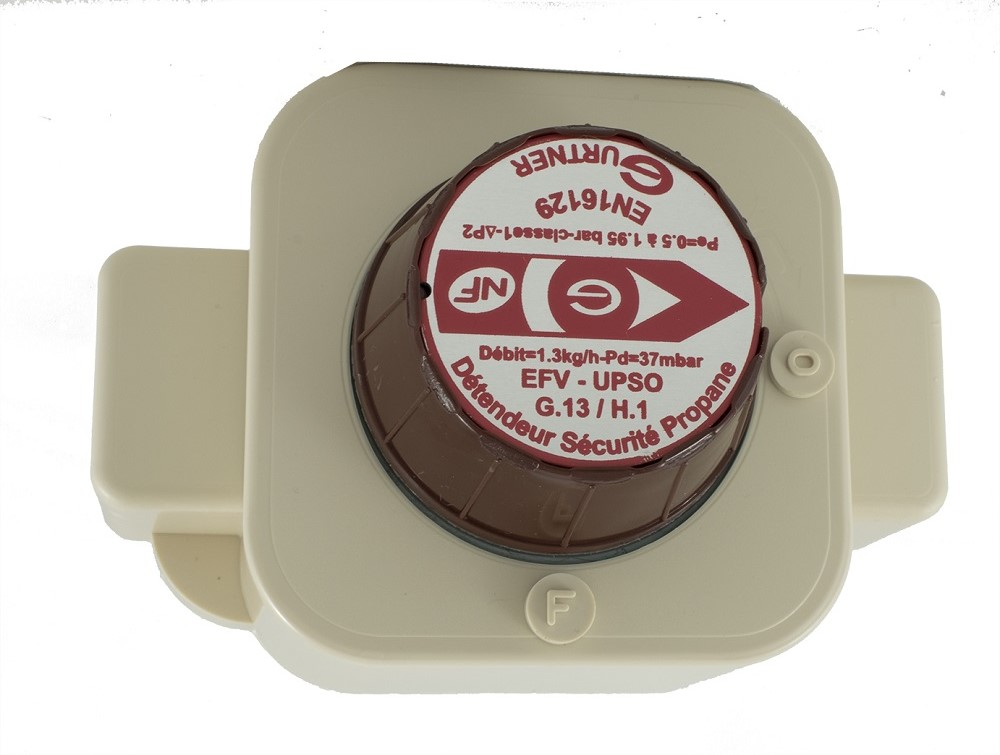 Détendeur Sécurité Propane 8 kg/h -037mb AVAL -0,5/1,5B AMONT