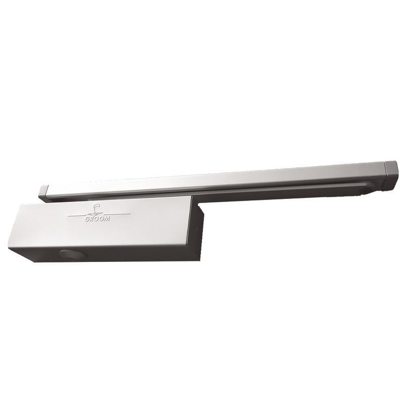 Ferme-porte groom 3400 - bras anti-vandalisme - blanc 9016 - gr340510