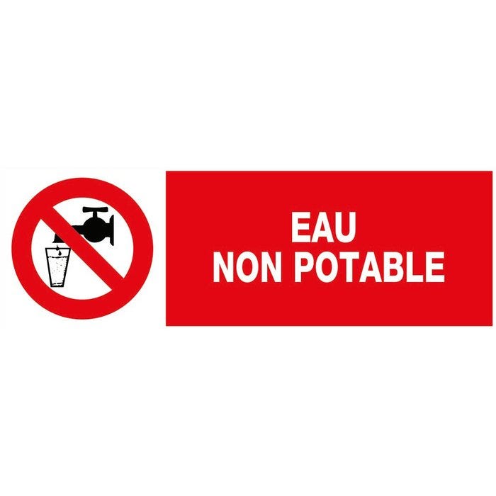 Panneaux information / obligation divers Novap - Eau non potable 0