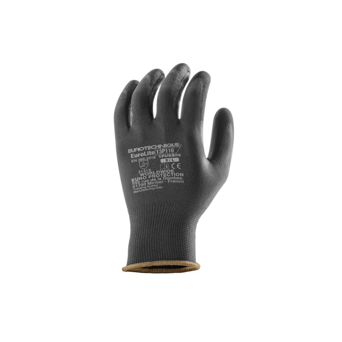 Gant EUROLITE 13P110 Noir - Coverguard - Taille L-9