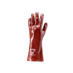Gants PVC rouge enduit 35 cm Actifresh - Coverguard - Taille S-7