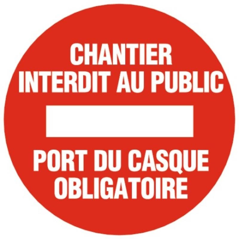 Panneau d’interdiction rond 300mm ''Défense de stationner Accès pompier'' - NOVAP - 4034294 2