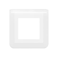 Plaque de finition MOSAIC blanc pour 2 modules - LEGRAND - 078802L 0