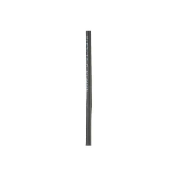 Gaine thermorétractable à paroi fine - d4,8/2,4mm noire - Klauke