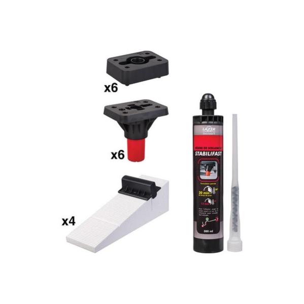 Pied de receveur Stabilifast - Lazer