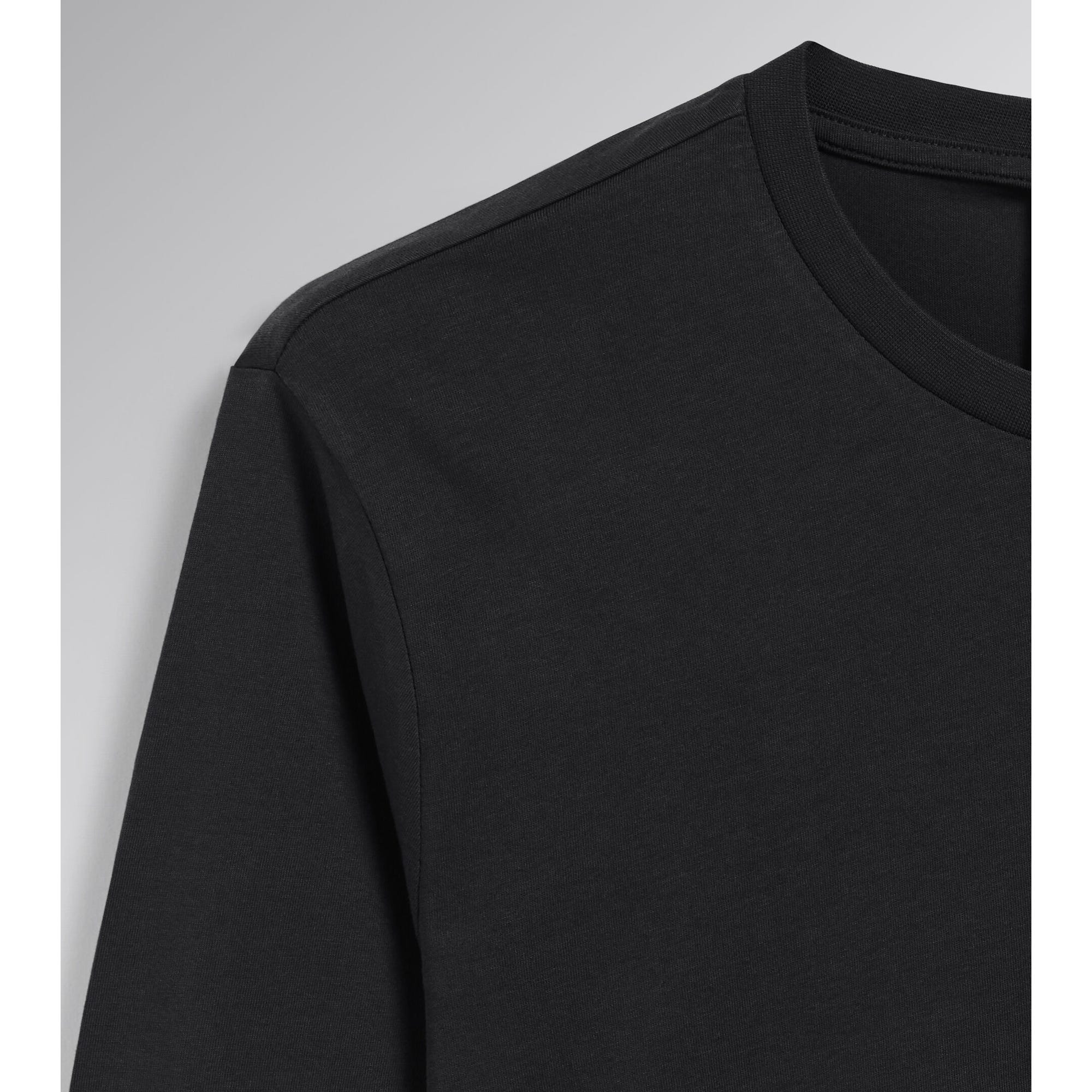 T-shirt de travail bio à manches longues éco-responsable Diadora ML Mono Organic Noir XL 4