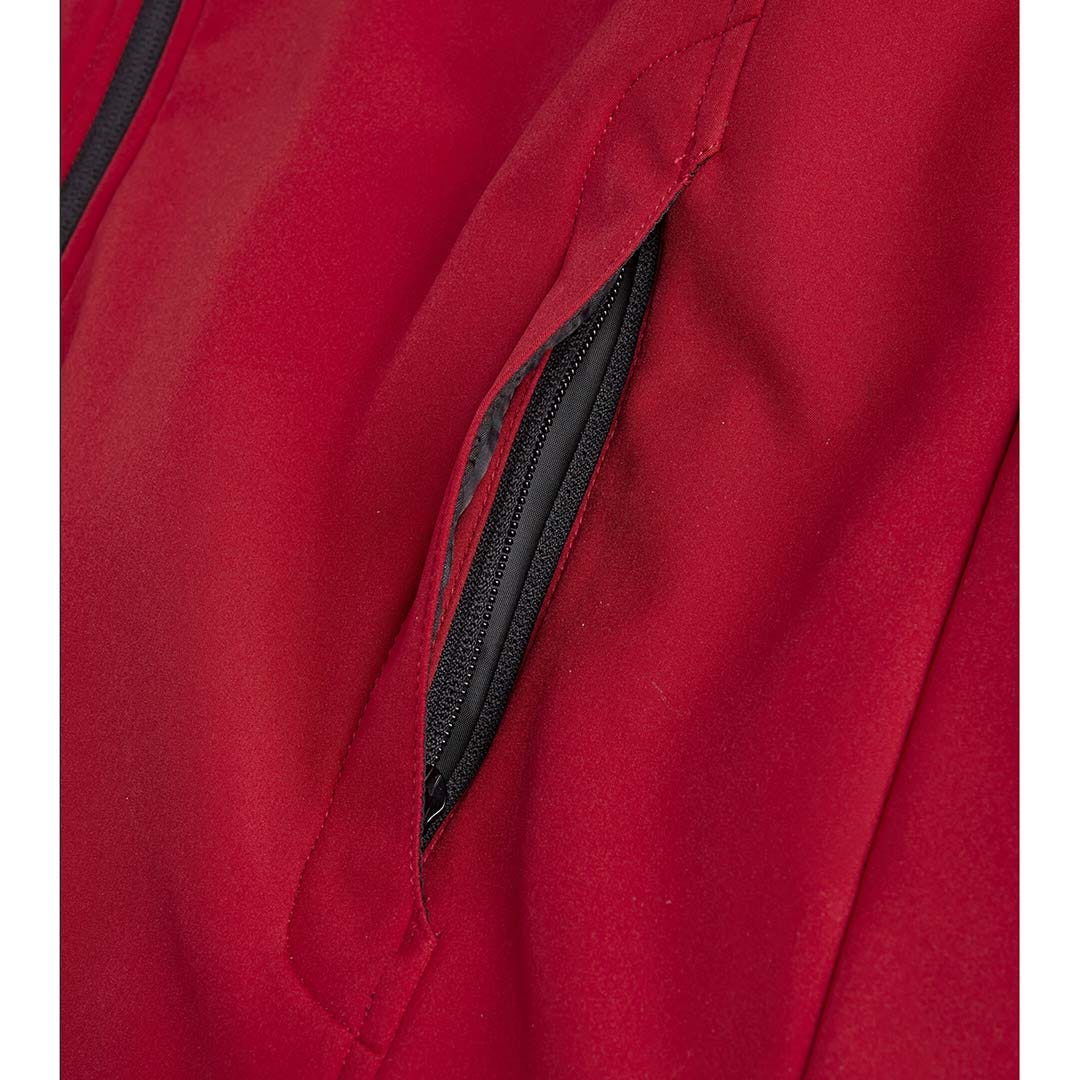 Veste de travail softshell coupe vent stretch à capuche Diadora SAIL Rouge L 5