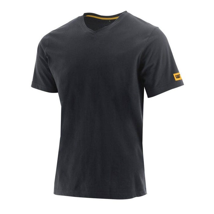 Tee-shirt de travail éco-responsable manches courtes Caterpillar TRADE BIO COTON Noir XL 0