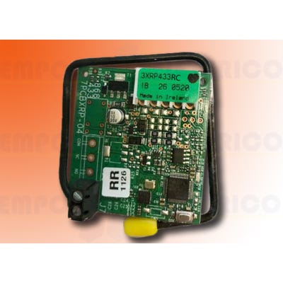 faac récepteur embrochable 1 canal 433 mhz rp1 433 rc 787741 (new code 787856)