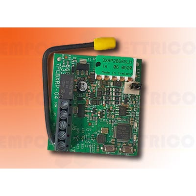 faac récepteur embrochable 2 canaux 868 mhz rp2 868 slh 787855 (ex 787828)