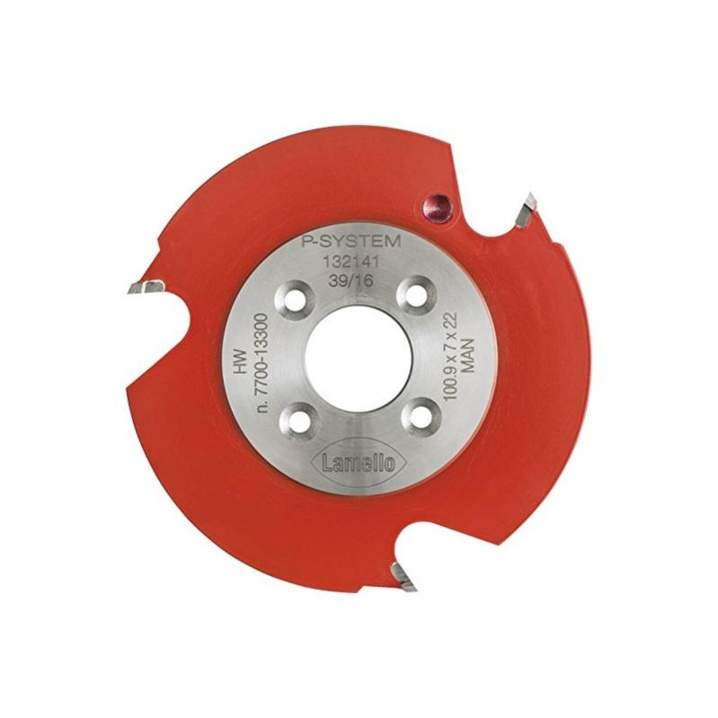 Fraise à rainurer P-System MD LAMELLO 100.9 x 7 x 22 mm pour ZETA - 132141