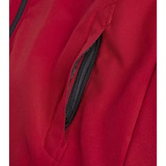 Veste de travail softshell coupe vent stretch à capuche Diadora SAIL Rouge S 5