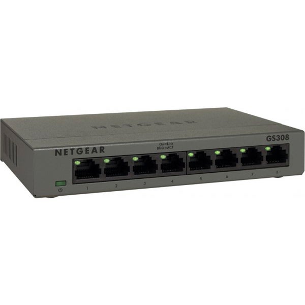 Switch Ethernet NETGEAR GS308 8 ports Gigabit 0