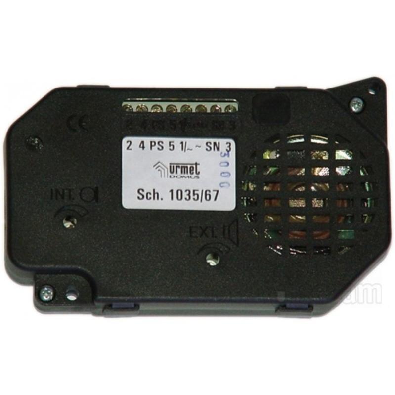 Urmet - 1035/67 - Monobloc aluminium- Micro HP 1+n fils