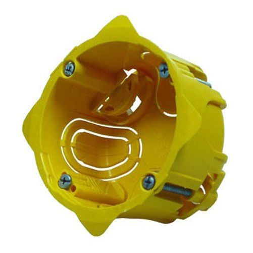 Boîte monoposte batibox cloison sèche vis/griffe 1 poste prof: 50mm