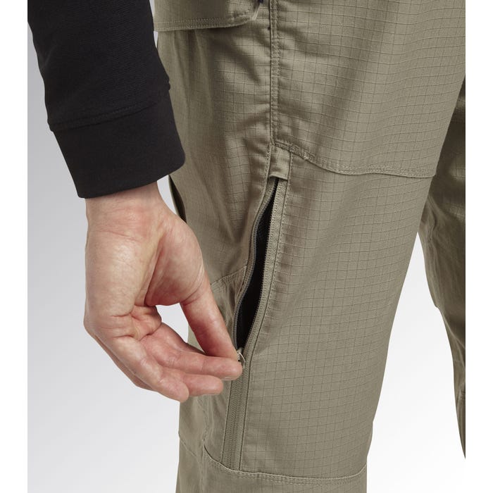 Pantalon de travail cross performance DIADORA Beige S 2