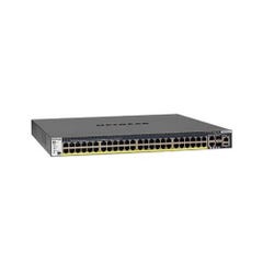 Switch Ethernet NETGEAR GSM4352PA100NES (550W) Niv3 48 ports Gigabit PoE+ 1