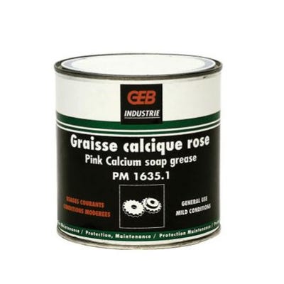 Graisse calcique rose tube pegboardable 125ml - GEB - 651128 2