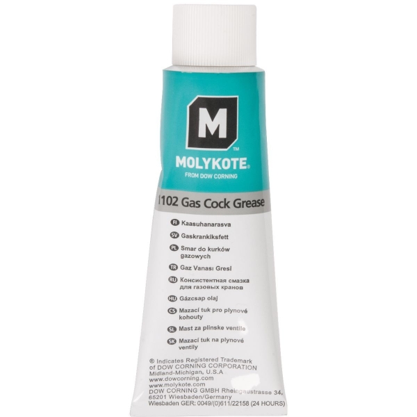 Graisse molykote 1102 pour robinets à gaz 50 g - Geb