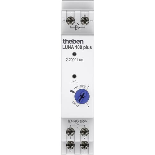 Theben LUNA 108 plus EL Interrupteur crépusculaire 1 pc(s) 230 V 0