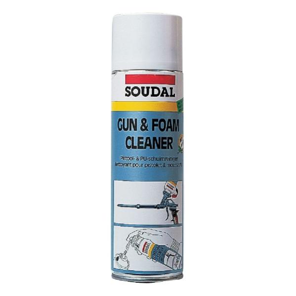 Nettoyant mousse pour pistolet - 500 ml - Gun & Foam Cleaner - Soudal