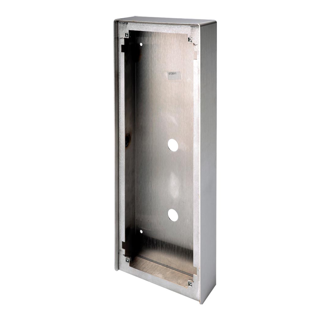 aiphone 200271 | aiphone 200271 - gt104hbi - cadre saillie inox avec visière pour platine monobloc gtdmblvn