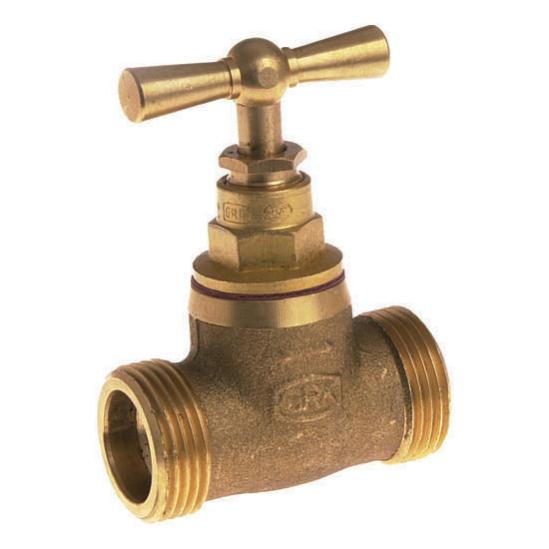 Robinet d’arrêt sans épaulement - mâle / mâle 3/4" - WATTS