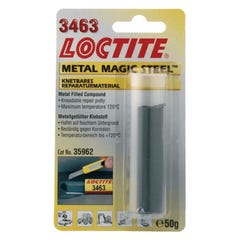 Mastic metal magic STEEL Loctite 3463 114g 0