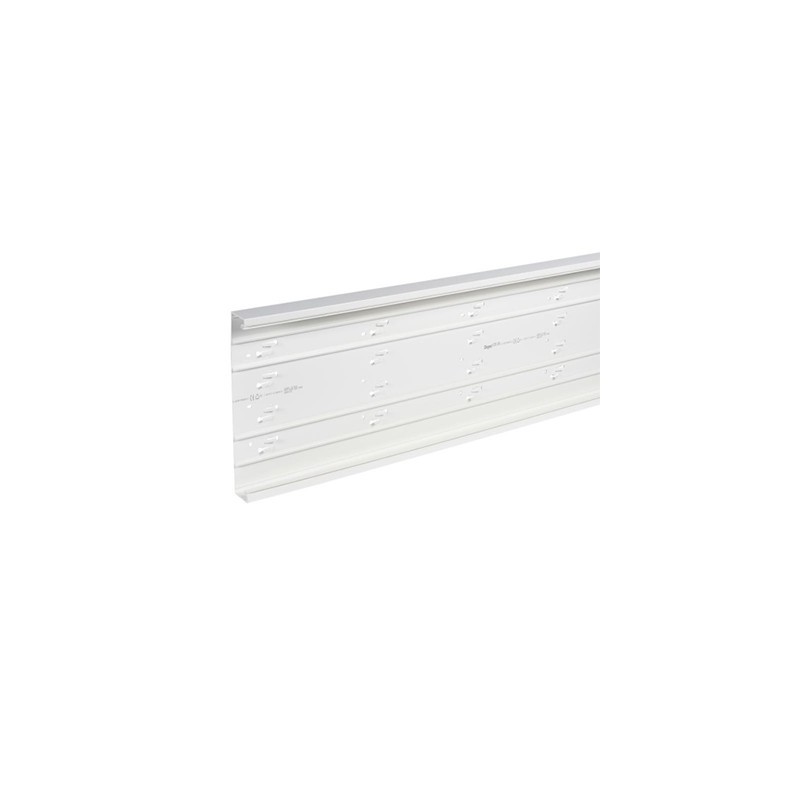 Corps de goulotte GTL Drivia 18 access - 2600mm - Blanc