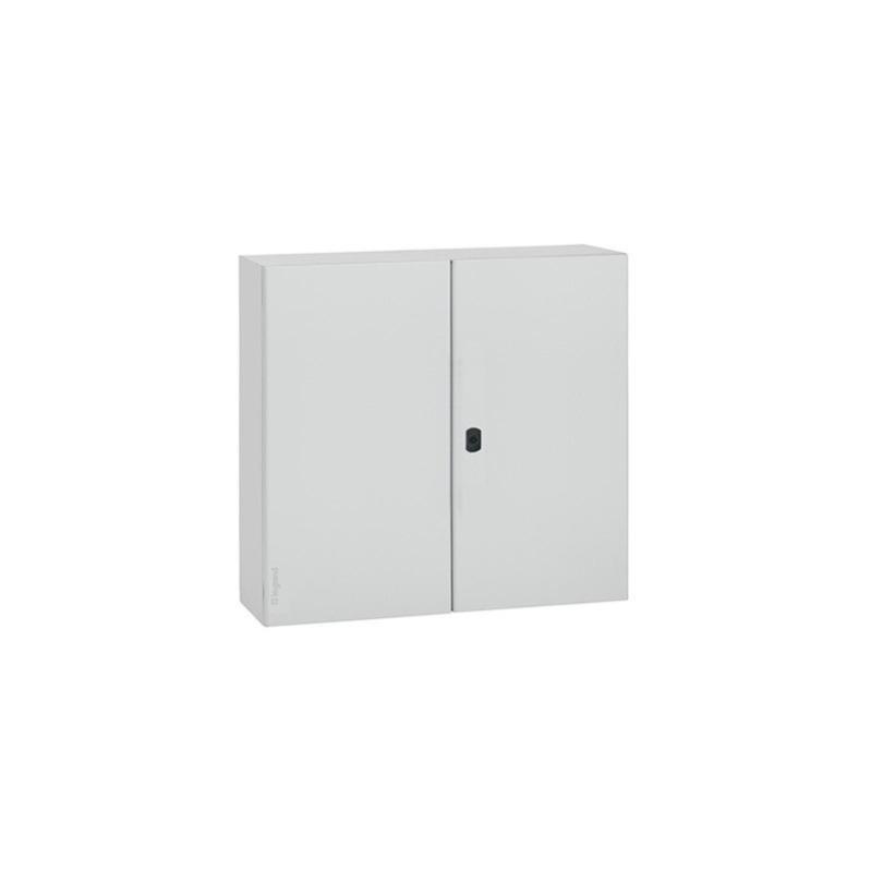 Coffret métal Atlantic - Carré - 1200x1200x300mm - IP55 - Gris clair