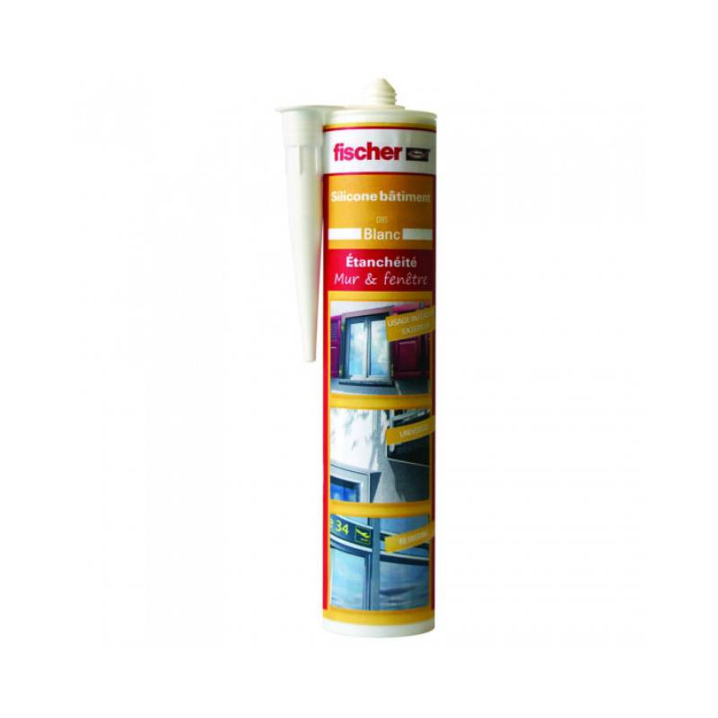Mastic silicone - DBS - Blanc - 310 ml