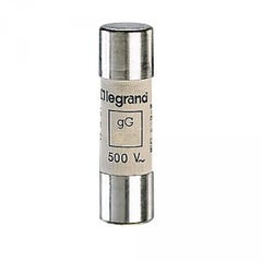 Legrand 014340 - Fusible Cylindrique Gg 40a 14x51mm 500v - Sans Percuteur