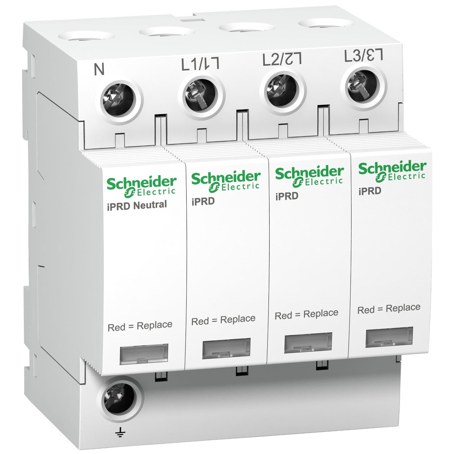 A9L08601 Schneider - Parafoudre triphasé + neutre de type 3 iPRD8r - 8kA - report de signalisation 0