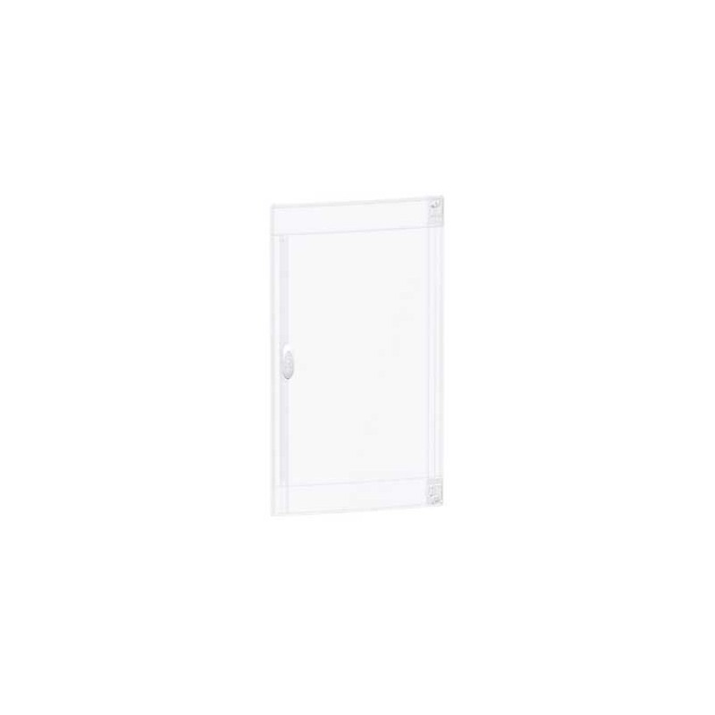 Porte transparente pour coffret Pragma Evolution - 3 rangées - 18 modules