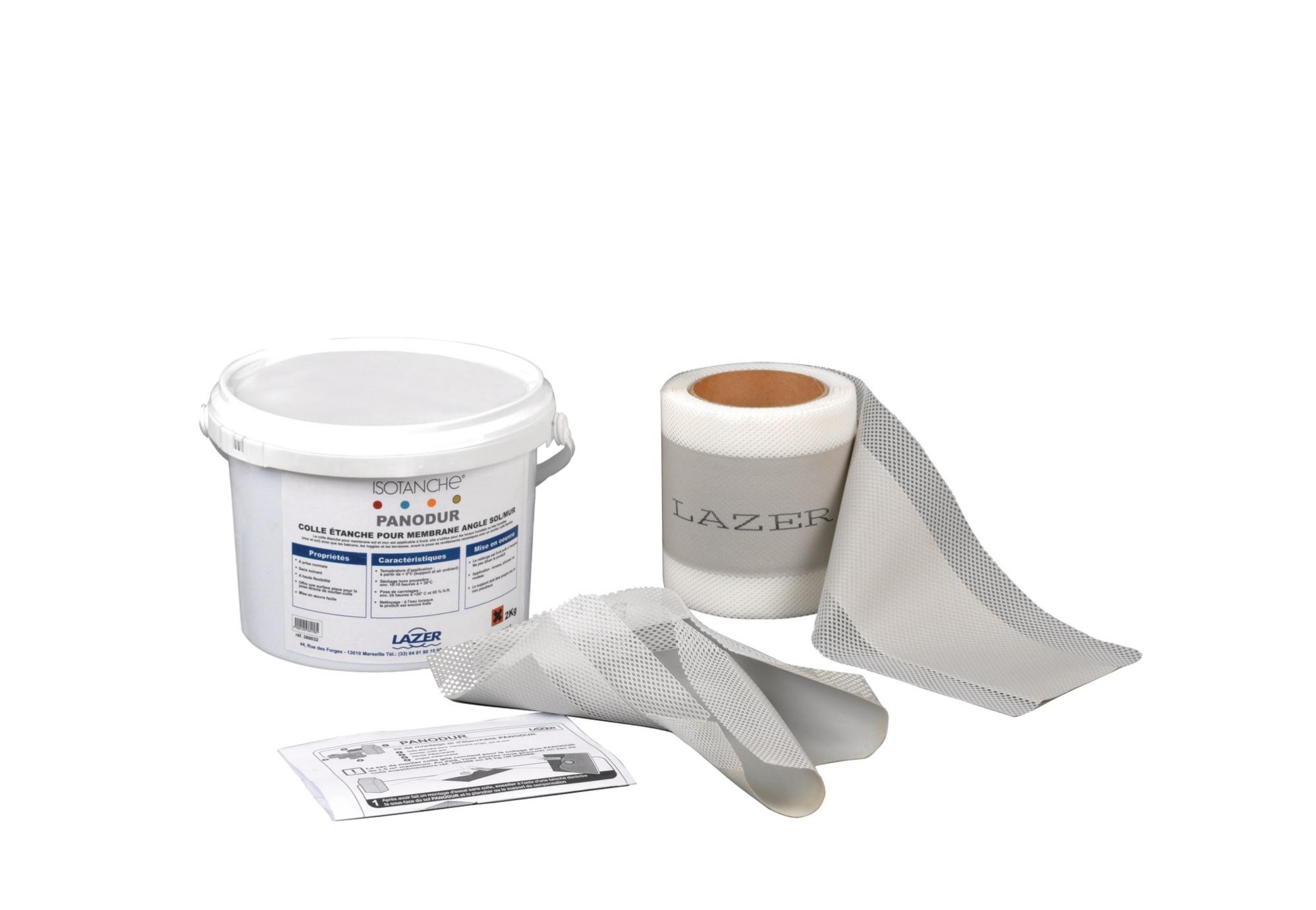 Kit étanchéité PANODUR (bande + colle) - LAZER - 350090