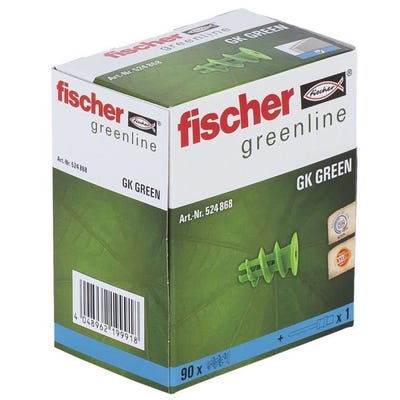 Fischer Cheville pour plaques de plâtre 22 mm 5 mm 524868 90 pc(s) 5