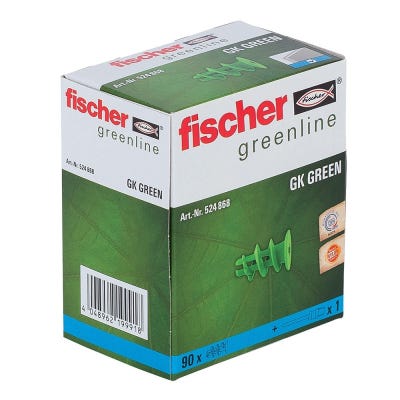 Fischer Cheville pour plaques de plâtre 22 mm 5 mm 524868 90 pc(s) 1