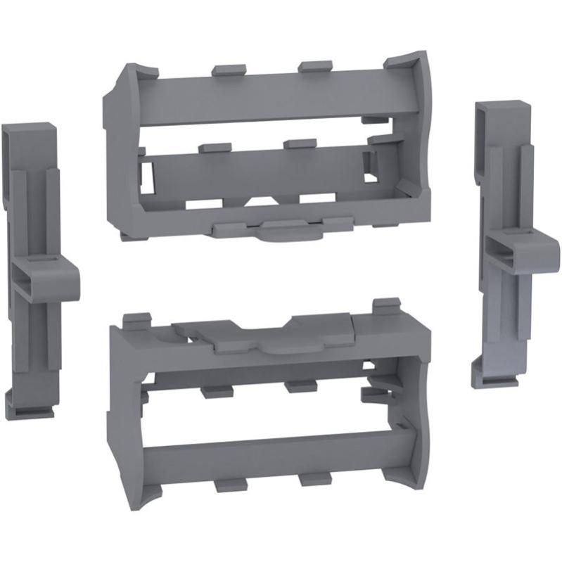Kit support borniers Schneider - Resi9 24 et Pragma ou tout rail Din