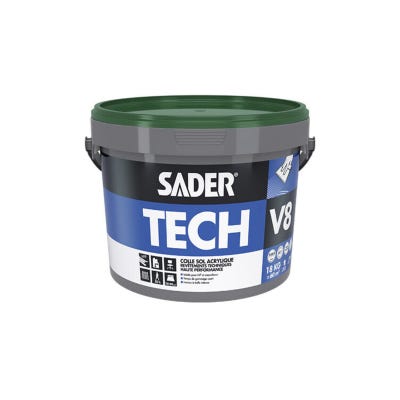 Colle acrylique SADER TECH V8 - 18kg 0
