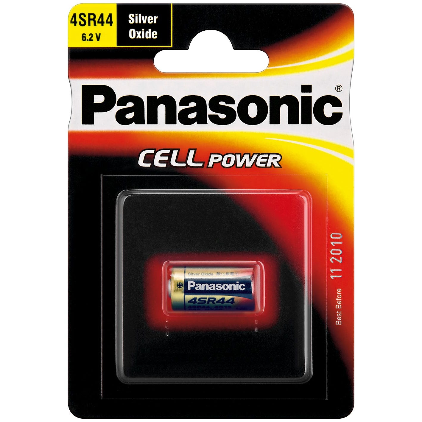 PANASONIC Pile Cell Power silver Oxide 6,2 V 4SR44 / V28PX / 476 1